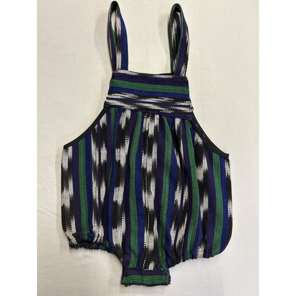 Vintage Handmade In Guatemala Bubble Romper Baby